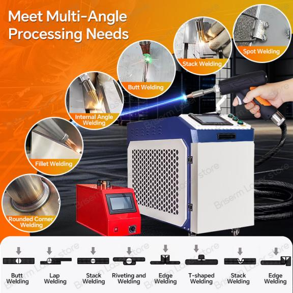 4-in-1 Handheld Laser Welder for Multi-scene Metal Processing