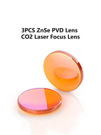 3PCS ZnSe PVD LensCO2 Laser Focus Lens