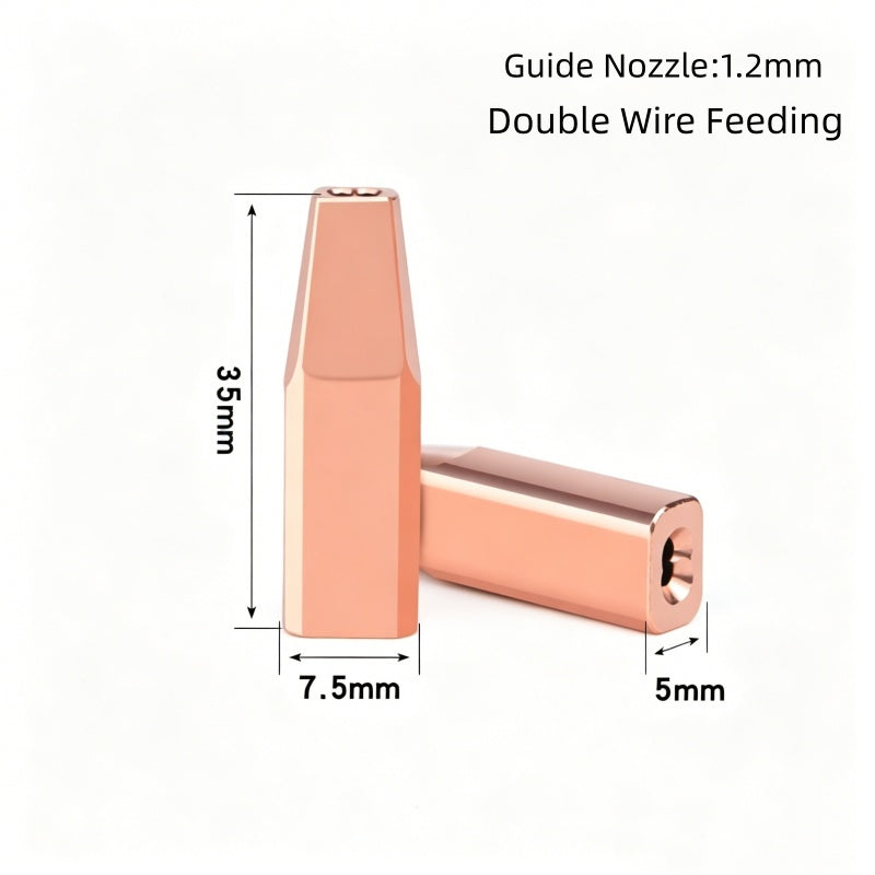 Guide Nozzle:1.2mm Double Wire Feeding