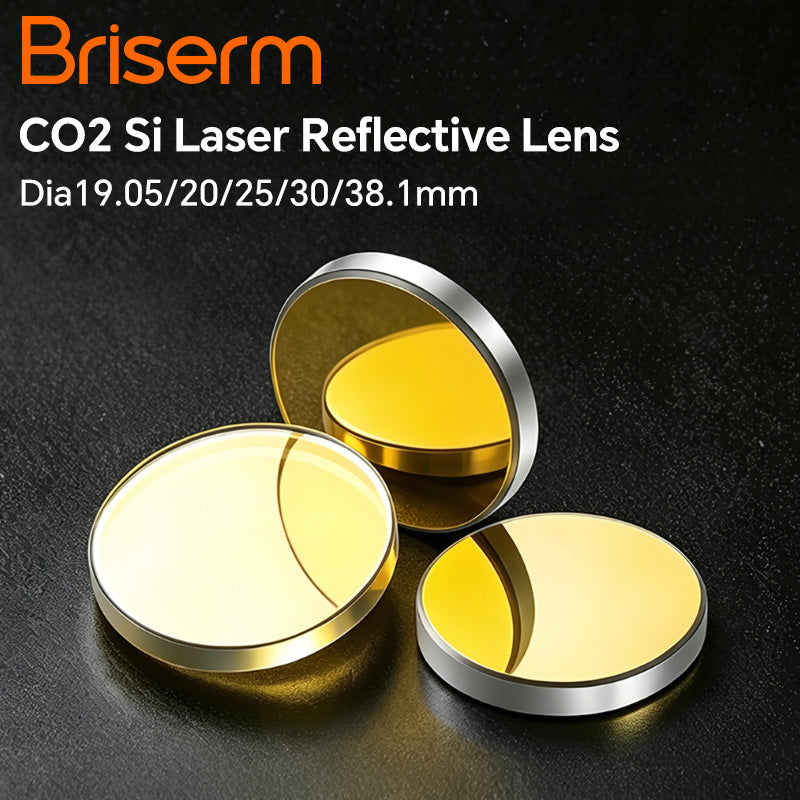Briserm CO2 Si Laser Reflective Lens for Laser Engraver