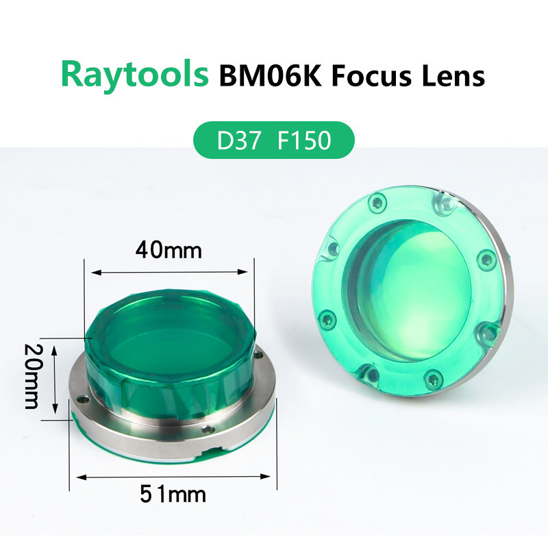 Raytools BM06K Laser Focus Collimating Lens D37 F100/F200
