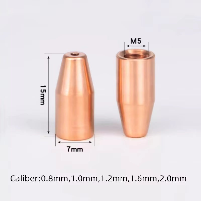 Briserm Wire Guide Nozzle 0.8-2.0mm for Laser Welding Gun Spare Parts