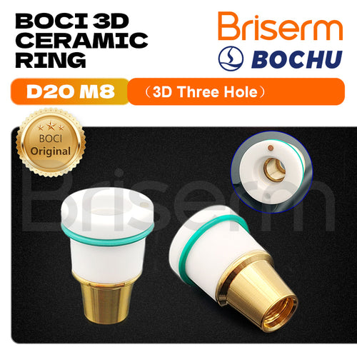 Boci 3D laser ceramic ring