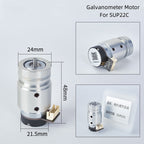 SUP CQWY Galvanometer Motor Assembly Reflector Swing Motor for Laser Welding Cleaning Head