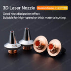 3D Laser Cutting Nozzle M8 D15 for Raytools Ospri Tube & Pipe Cutting