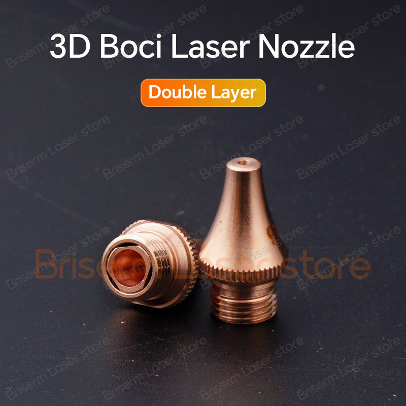 3D Boci Laser Nozzle M8 D11 H19 for Boci Fiber Laser Cutting Heads