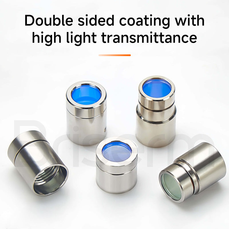Double sided coating withhigh light transmittance