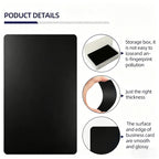 100PCS Colored Aluminum Blank Laser Engraving Cards - DIY Metal Business Cards