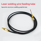 Laser welding wire feeding tube