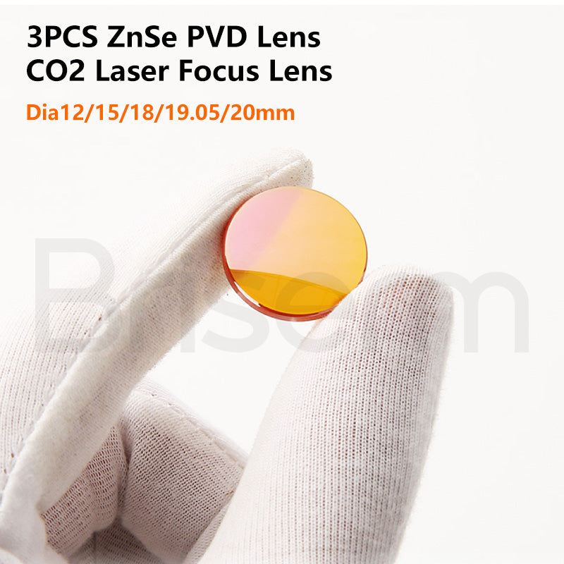 Briserm CO2 Laser China PVD ZnSe Focus Lens for Laser Engraving Machine