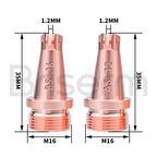 SUP M16 Anti Splash Laser Welding Copper Nozzle for SUP20T SUP21T SUP23T SUP28F