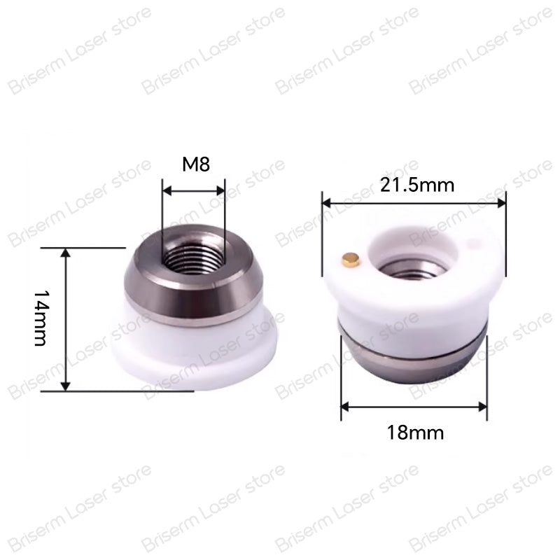 Laser Ceramic Ring D28 M11 D32 M14 Nozzle Holder for Raytools Precitec WSX Boci Laser Head