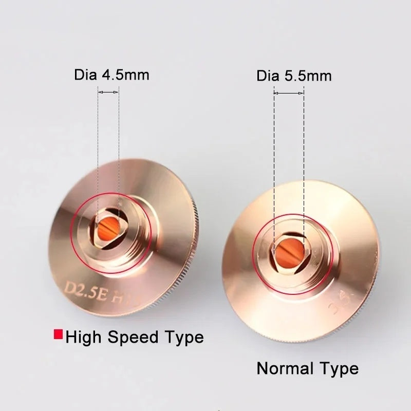 High Speed Laser Nozzle D28 M11 H15 for HSG Precitec Raytools Boci