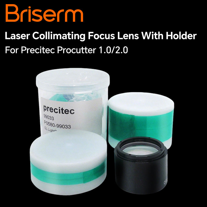 Briserm Laser Collimating Focus Lens With Holder for Precitec Procutter 2.0
