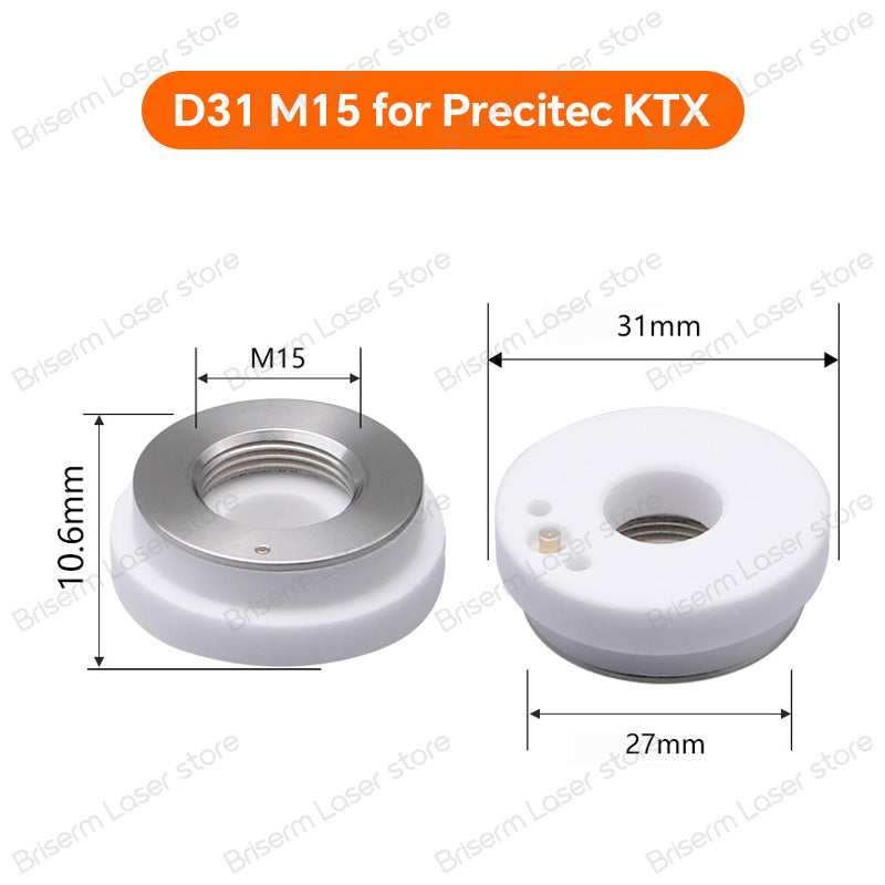 Laser Ceramic Ring D28 M11 D32 M14 Nozzle Holder for Raytools Precitec WSX Boci Laser Head