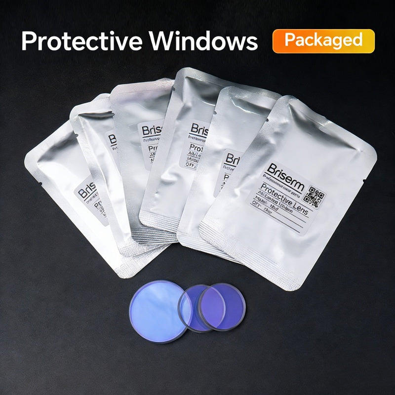 Briserm Fiber Laser Protective Windows 1064nm for Raytools Precitec Bodor Cutting Heads